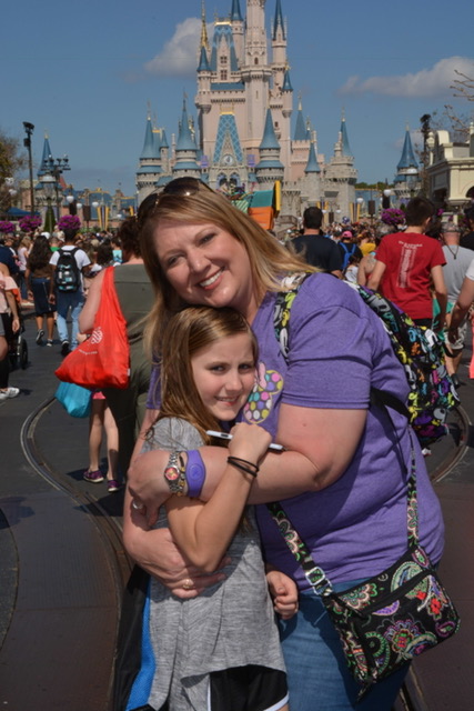 Christy Chiasson and family at WDW