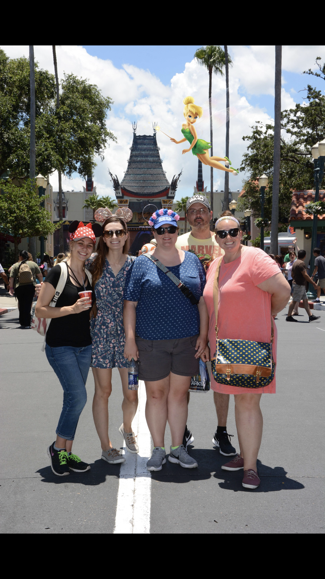 Rachel Grimes and others at Hollywood Studios