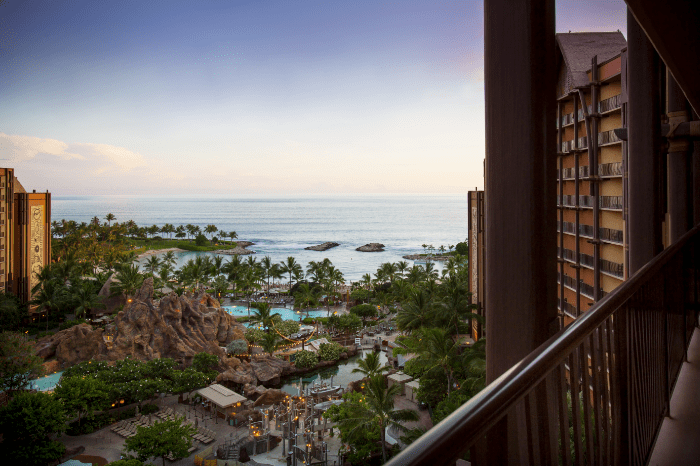 Aulani Balcony View