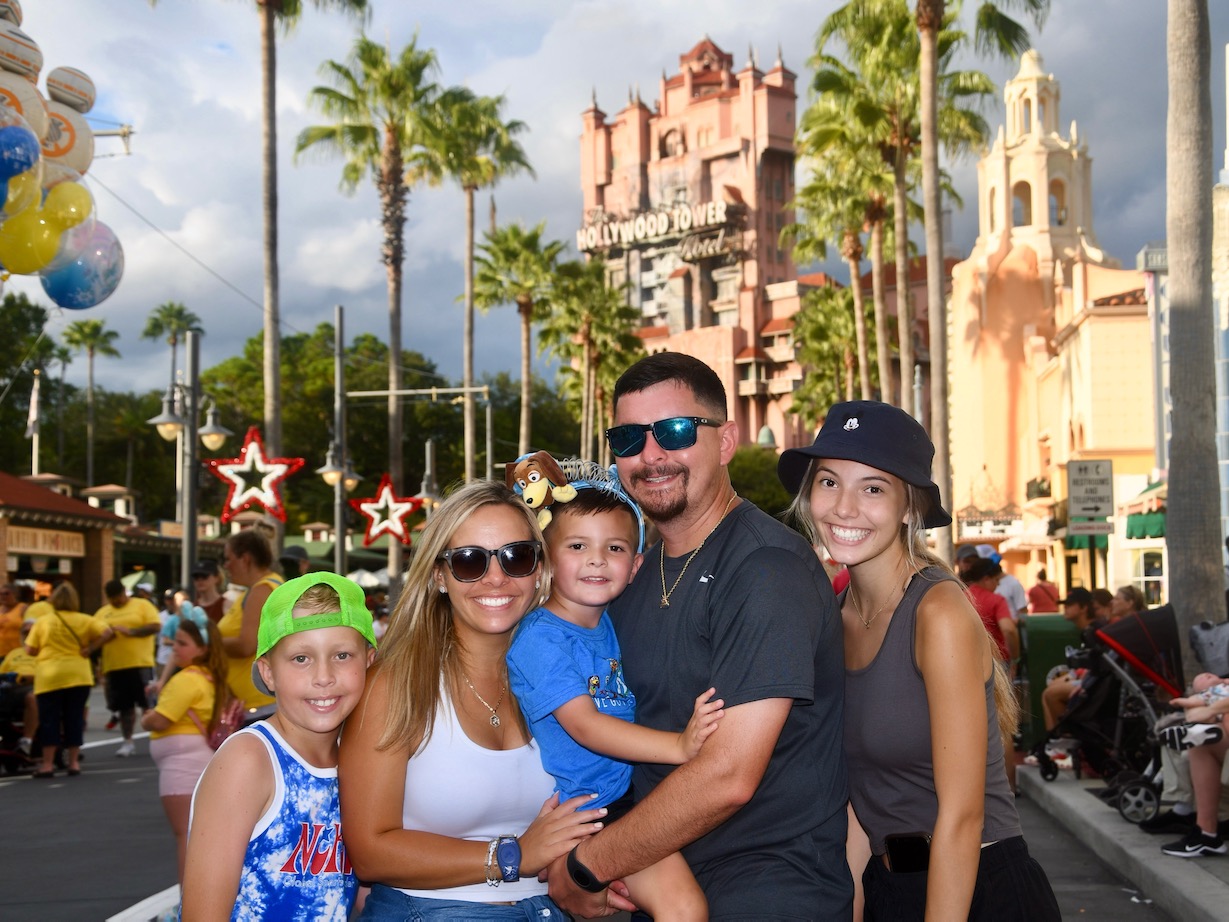 Jami Catania & Family at WDW
