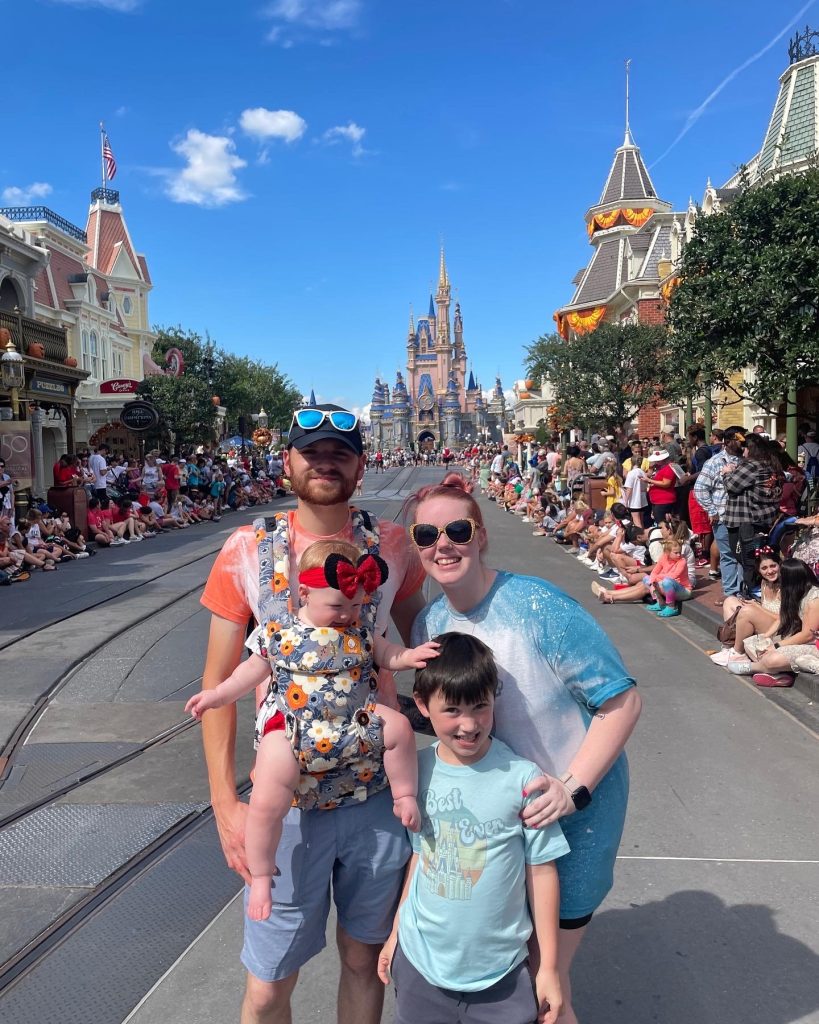 Taylor Harrison & Family at Disney World