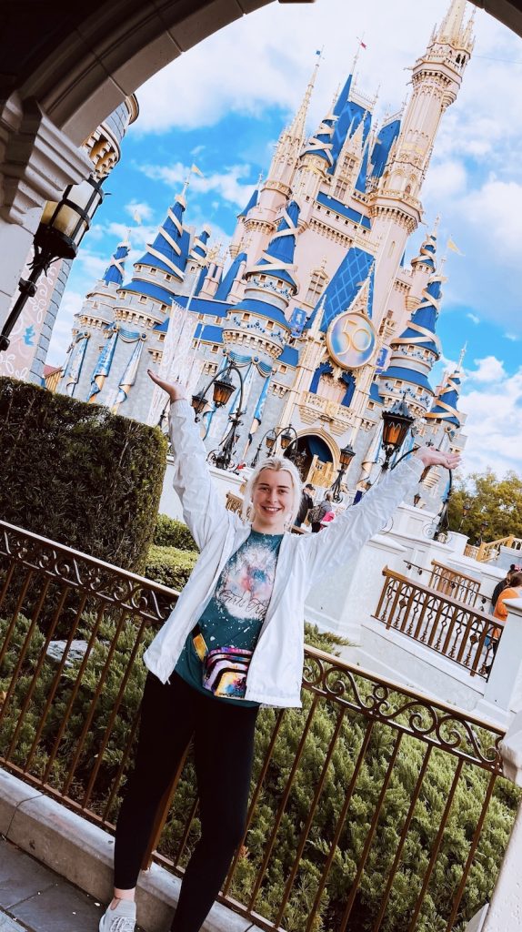 Emily Mikish at Disney World