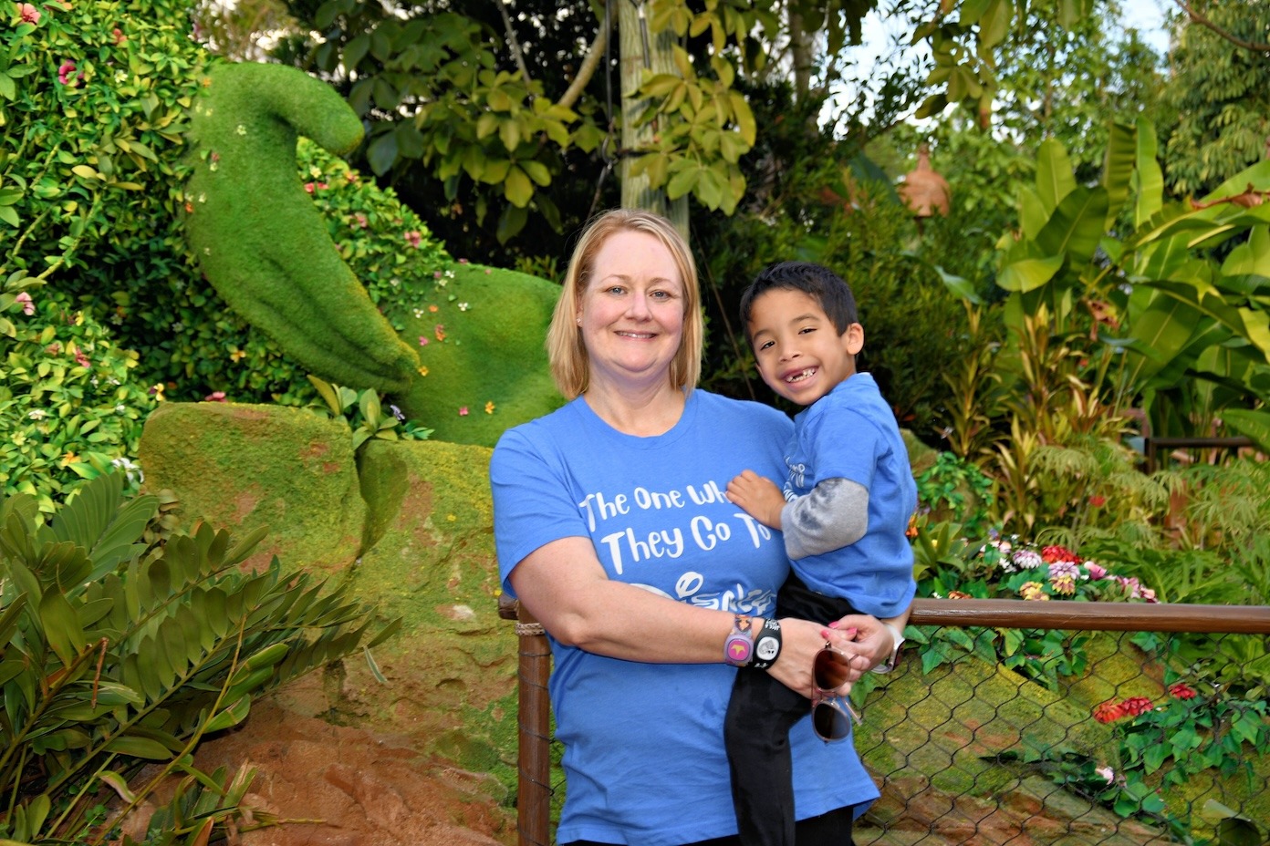Joni Buquoi and family at WDW