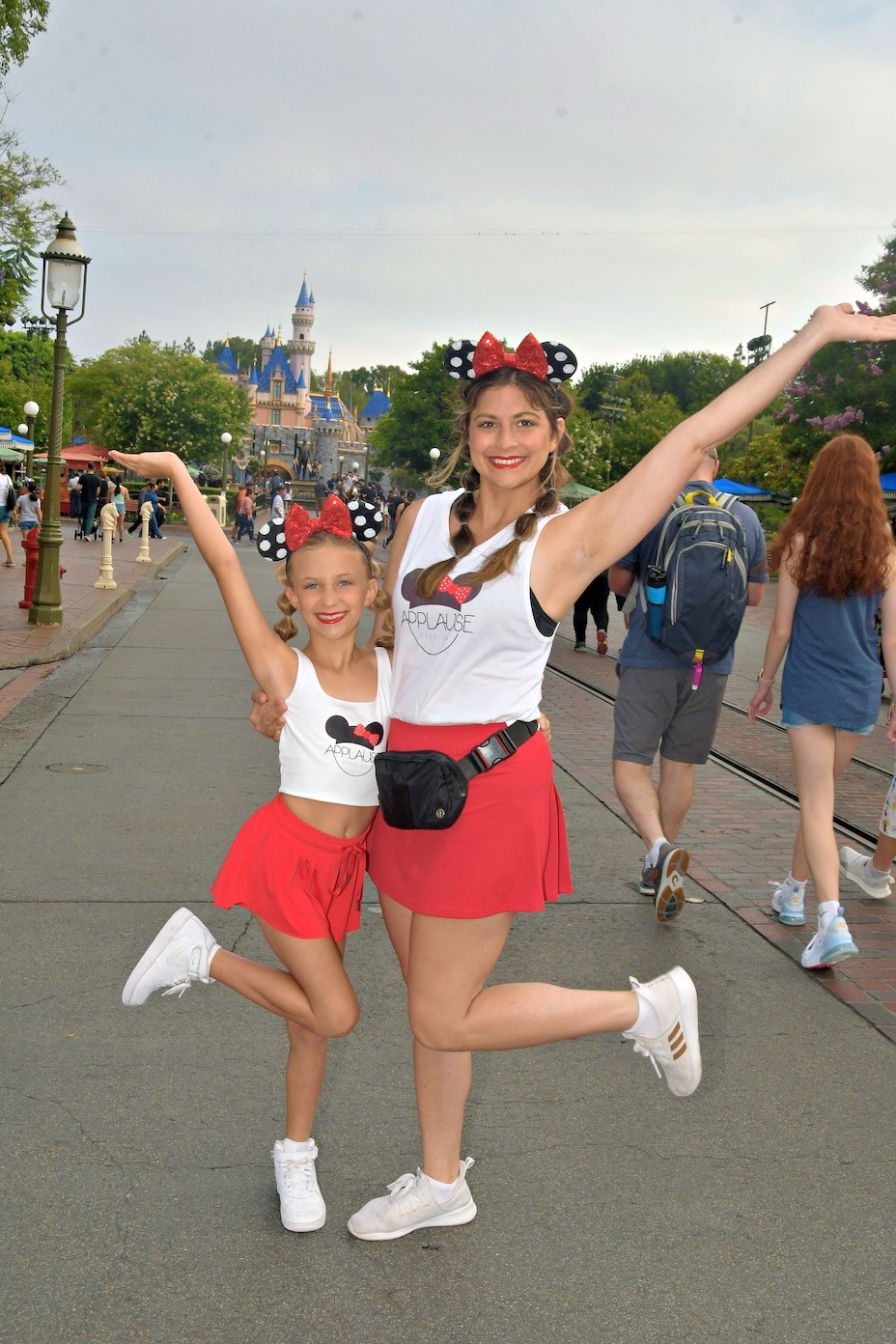 Amy Wood and Family at WDW