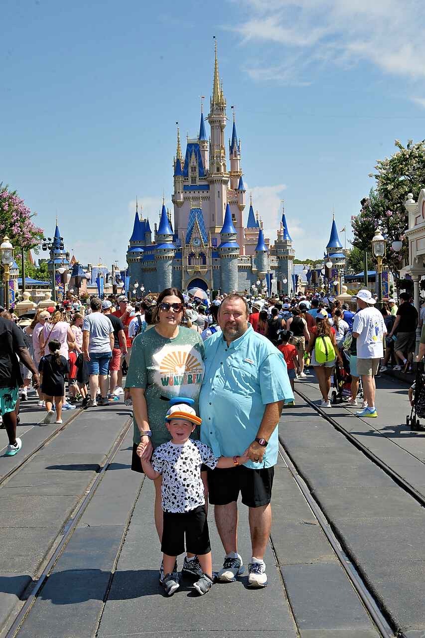 Melissa Harrington & Family at WDW