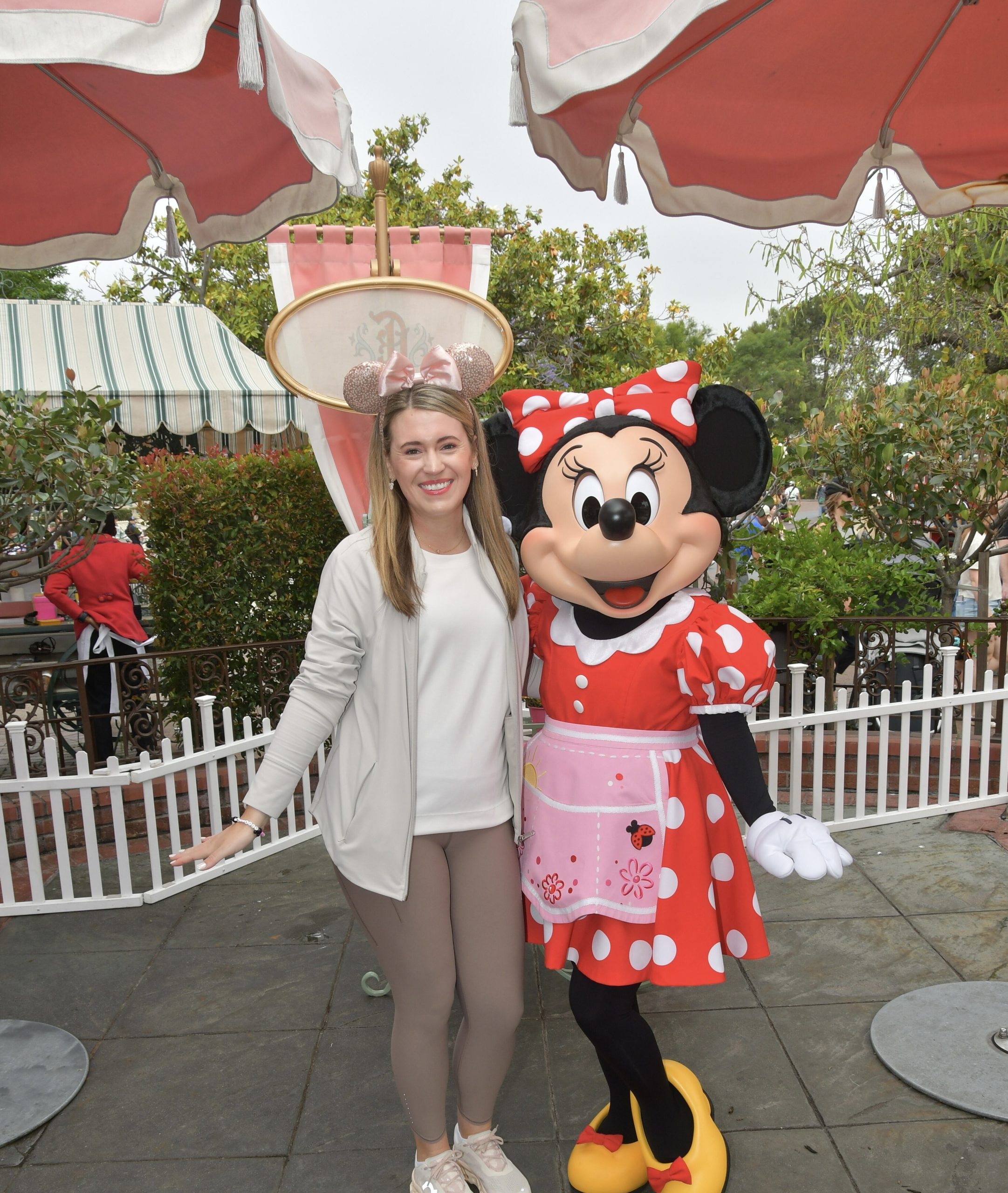 Brittney Fremin and Minnie Mouse at WDW