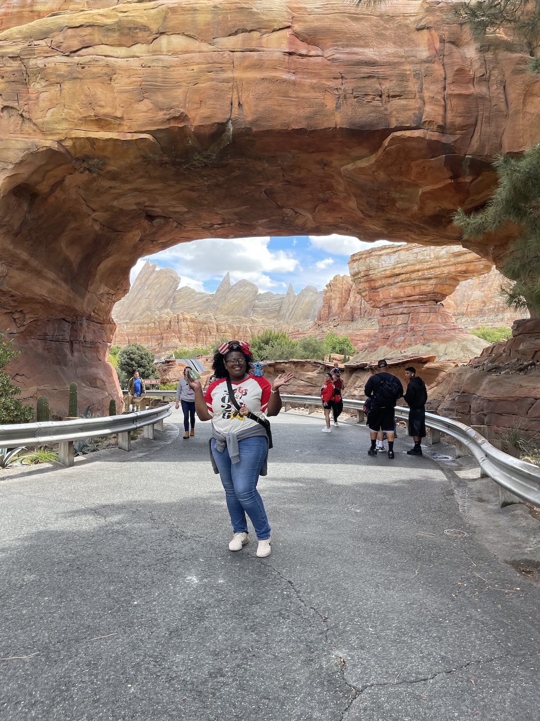 Shyquincia Ford at a theme park