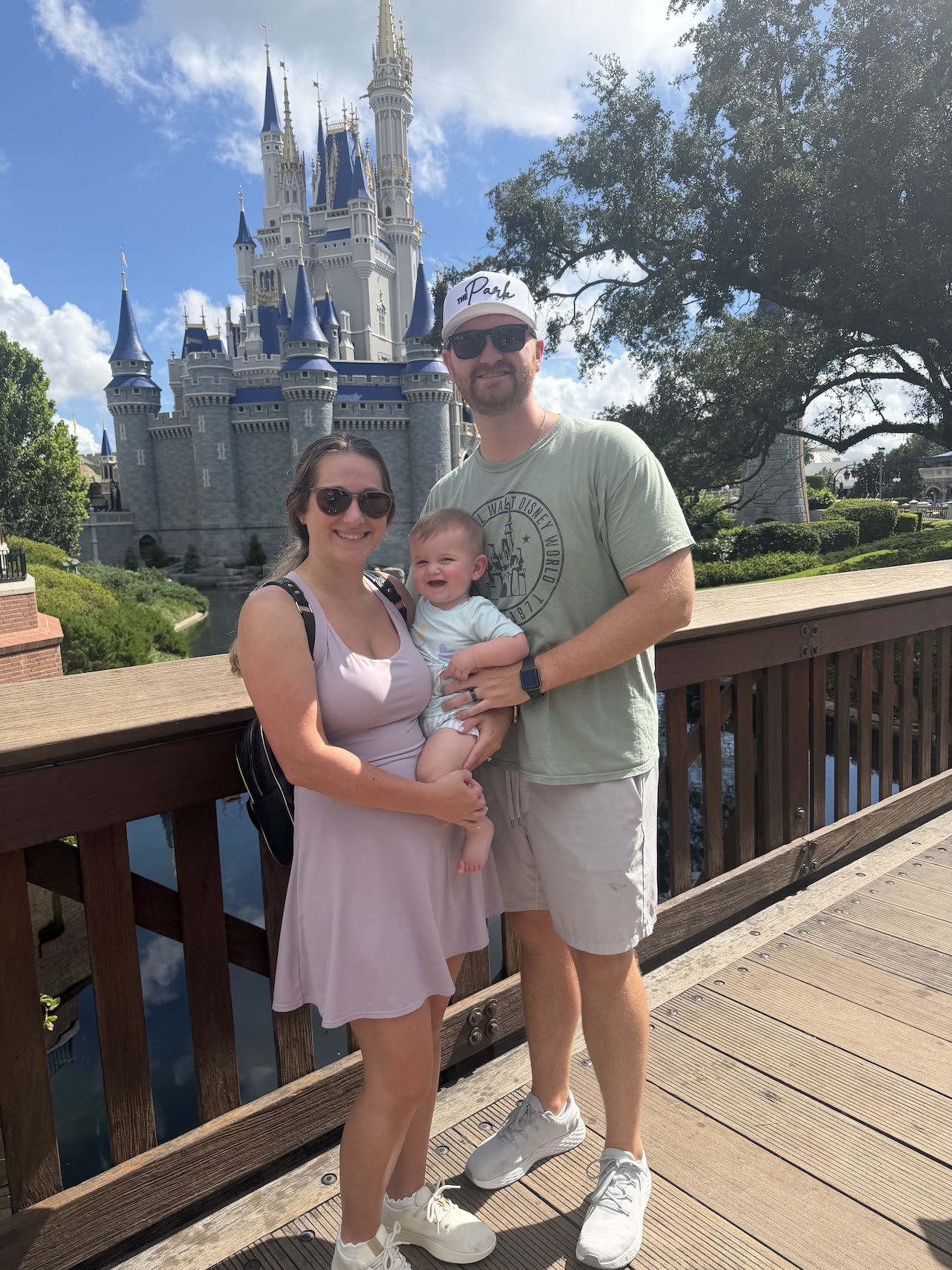 Taylor Jordan and family at WDW